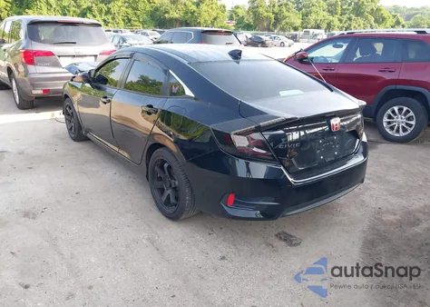 2018 Honda Civic Ex from USA, damaged, VIN 2HGFC2F73JH513243